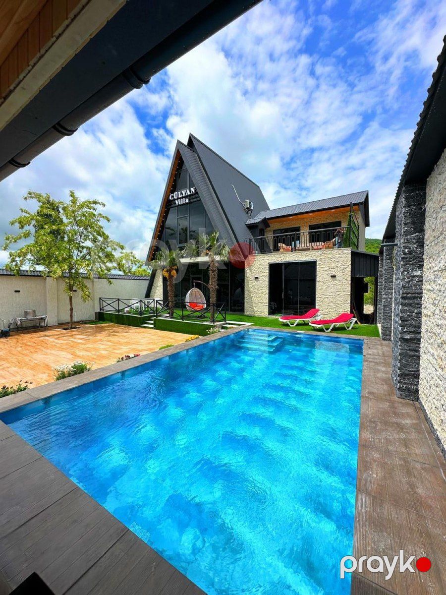 Villa kirayə verilir, İsmayıllı r — Ev, villa, İsmayıllı (2)