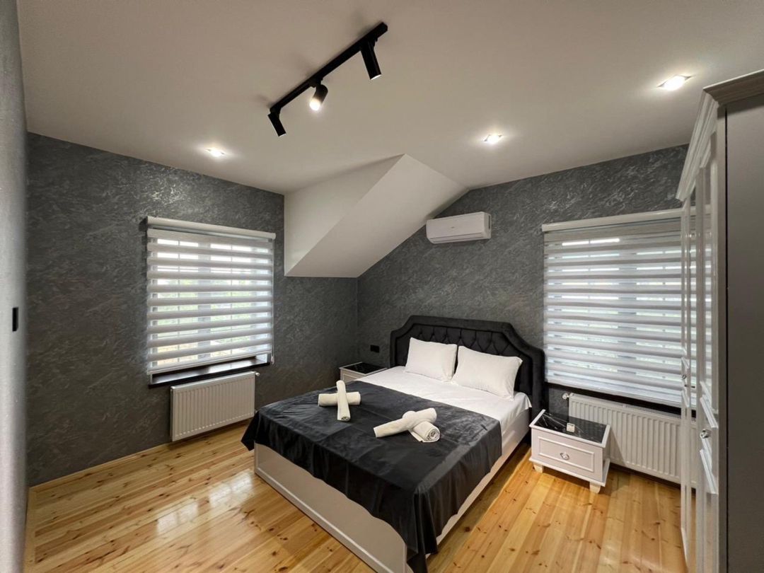 İcarəyə verilir 5 otaqlı həyət evi/bağ evi 240 m² — Ev, villa, Qəbələ (12)