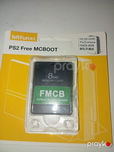 Bitfunx PS2 Free McBoot (FMCB) 8MB yaddaş kartı - PlayStation 2 üçün — Gəncə