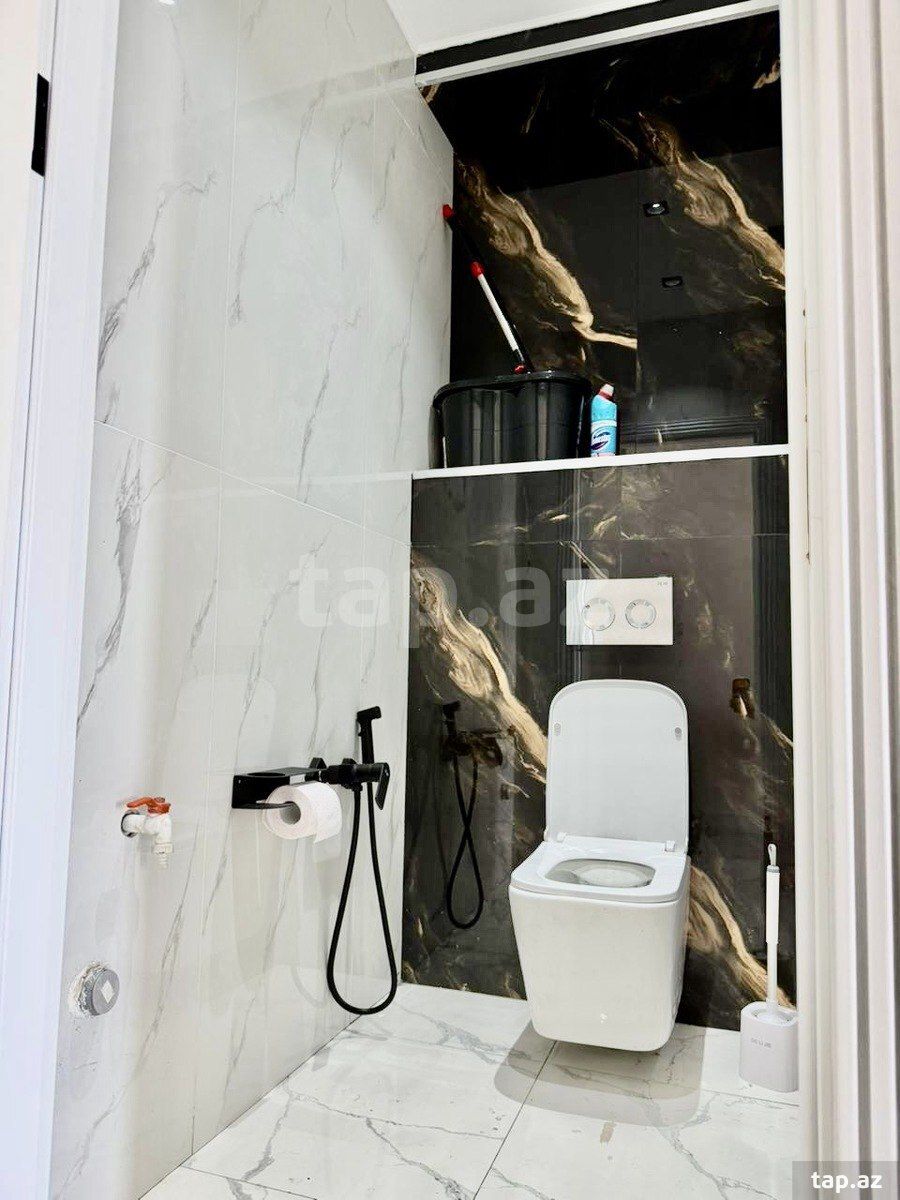 3-otaqlı yeni tikili, Qara Qarayev m., 116 m² — Daşınmaz əmlak, Bakı (12)