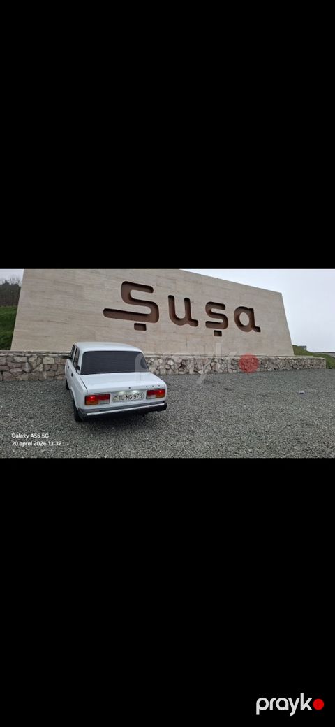 VAZ 2107, ağ rəng, sedan gövdə. Texniki xüsusiyyətlər: - Benzin