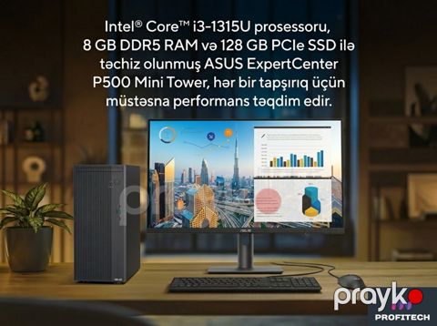 ASUS ExpertCenter P500 Mini Tower (P500MV) Personal Kompüter