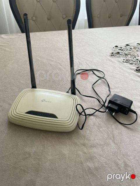 TP-Link Wi‑Fi router - Model: TP-Link (əyri kənarlı krem rəngli