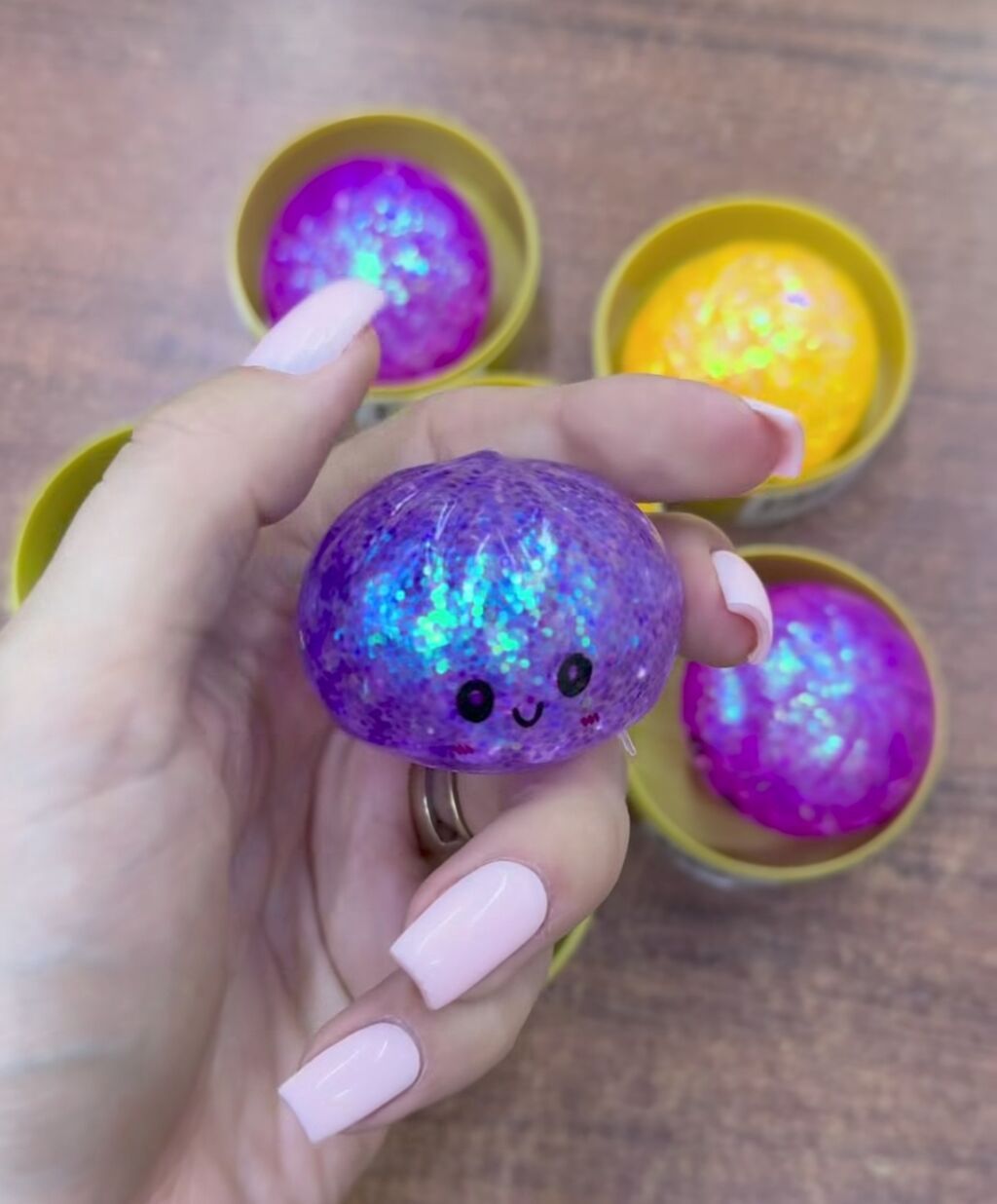 Parlaq simli antistress “squishy” oyuncaq – jel əsaslı, əllə — Oyuncaqlar, Bakı