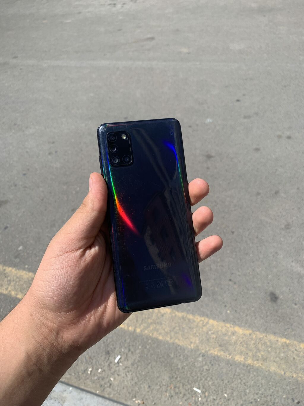 Samsung Galaxy A31, 64 GB, rəng - Qara, Barmaq izi, Face ID, Sənədlərlə — Samsung, Mingəçevir (3)