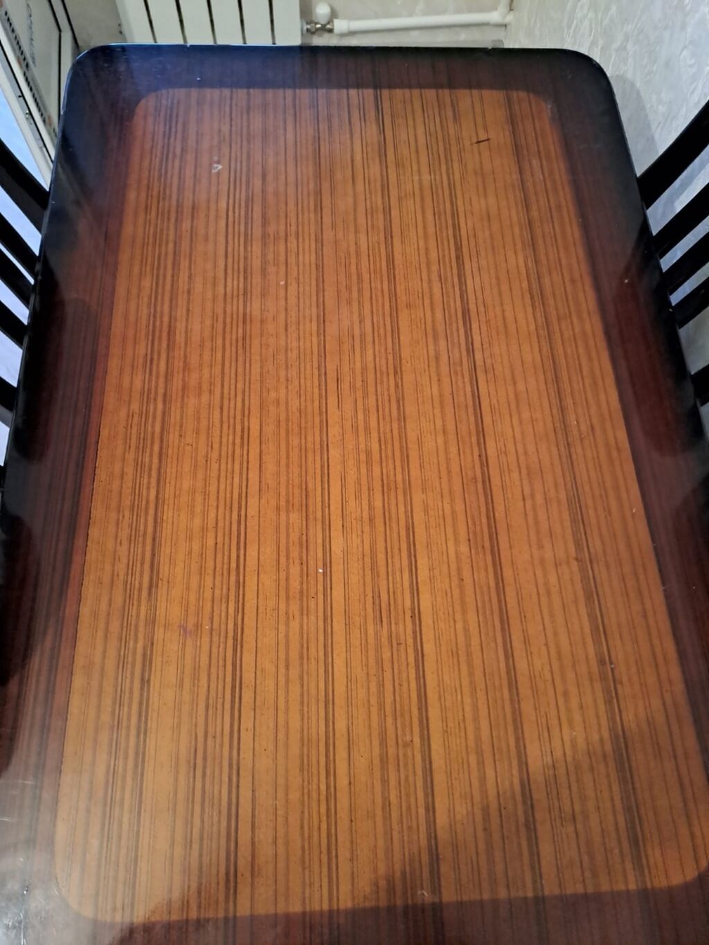 Qonaq otağı üçün, İşlənmiş, Açılmayan, Kvadrat masa, 4 stul — Mebel, Bakı (3)