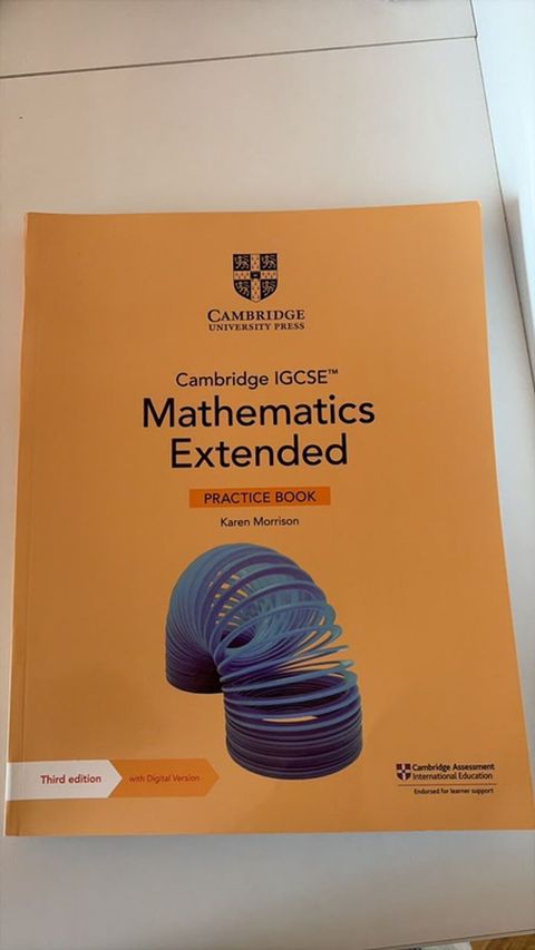 Məhsul: Orijinal Cambridge IGCSE Mathematics Extended – Practice Book — Zulfiyya