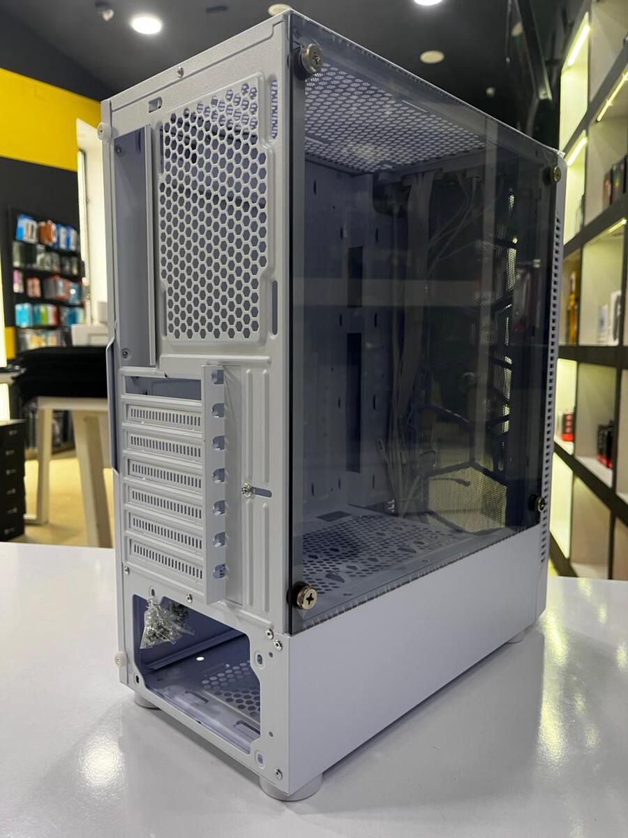 Gaming Case "GameKM IceDrill Atx (White)" — Elektronika, Bakı (8)