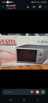 Mikrodalğalı soba Vestel, Ayrıca dayanan, rəng - Boz, Yeni — Mallar