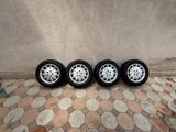 4 ədəd yüngül lehimli disk və şin komplekti - Disklər: gümüş rəngli — Otomobil