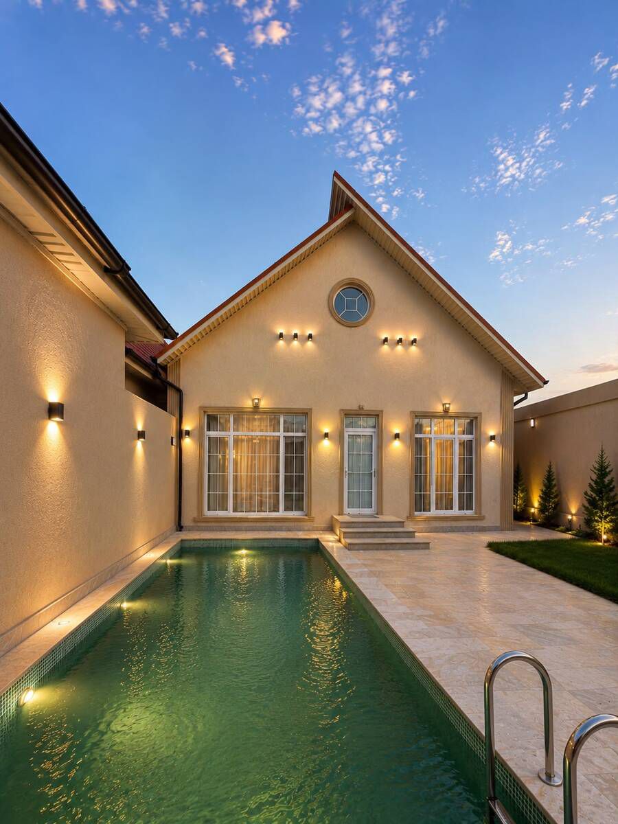 Satılır 4 otaqlı həyət evi/bağ evi 140 m² — Ev, villa, Bakı (2)