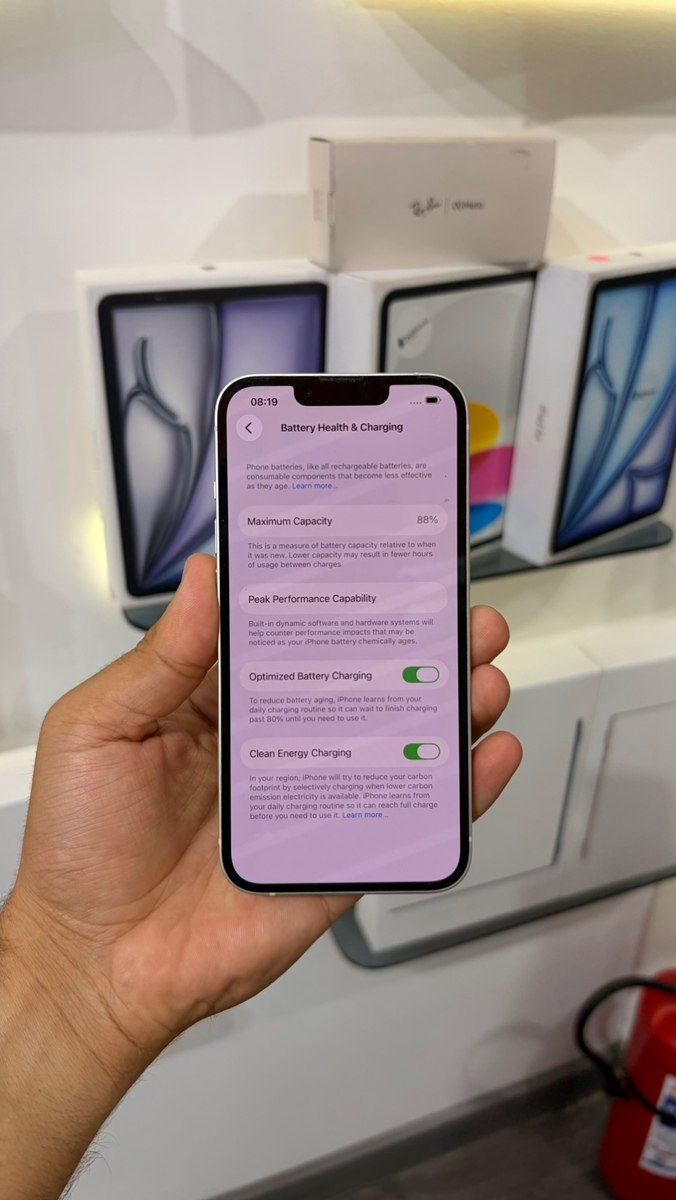 Apple iPhone 13 Starlight 128GB/4GB — Smartfonlar, Bakı (7)