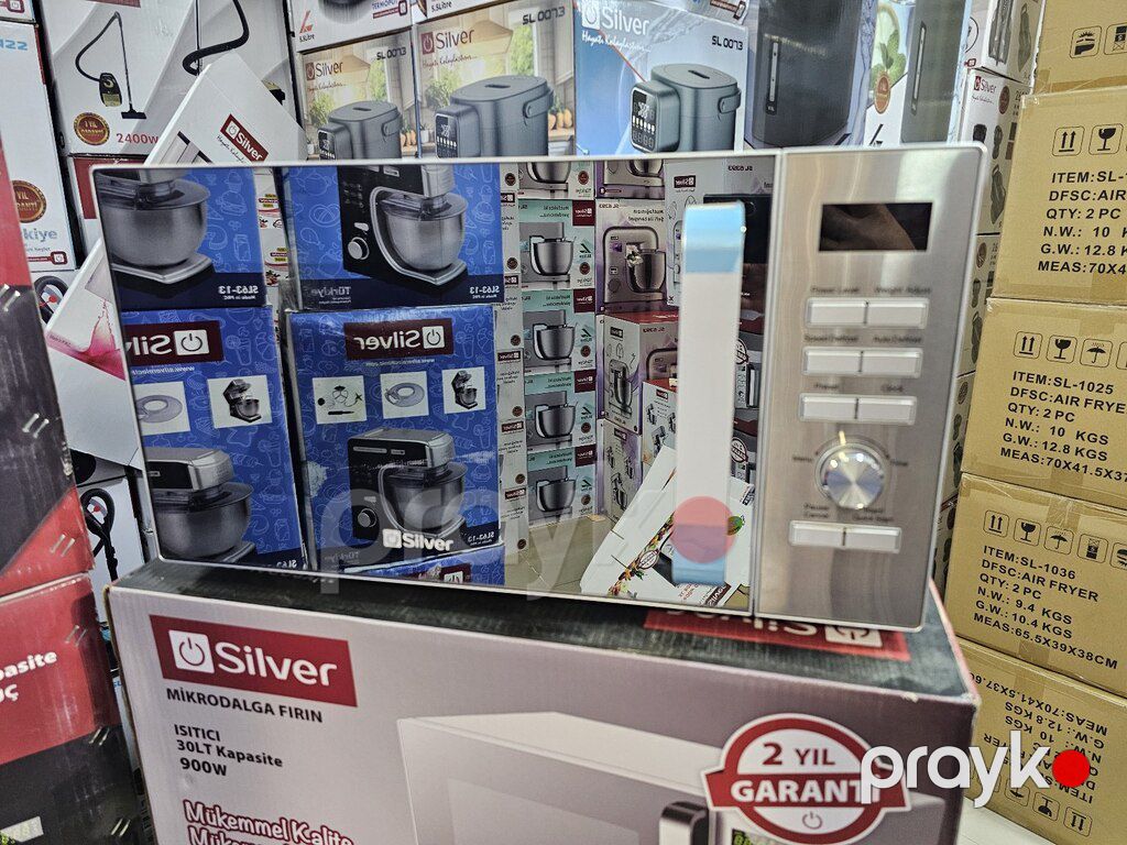 Mikrodalğalı soba "Silver 30L" — Ev texnikası, Bakı (4)