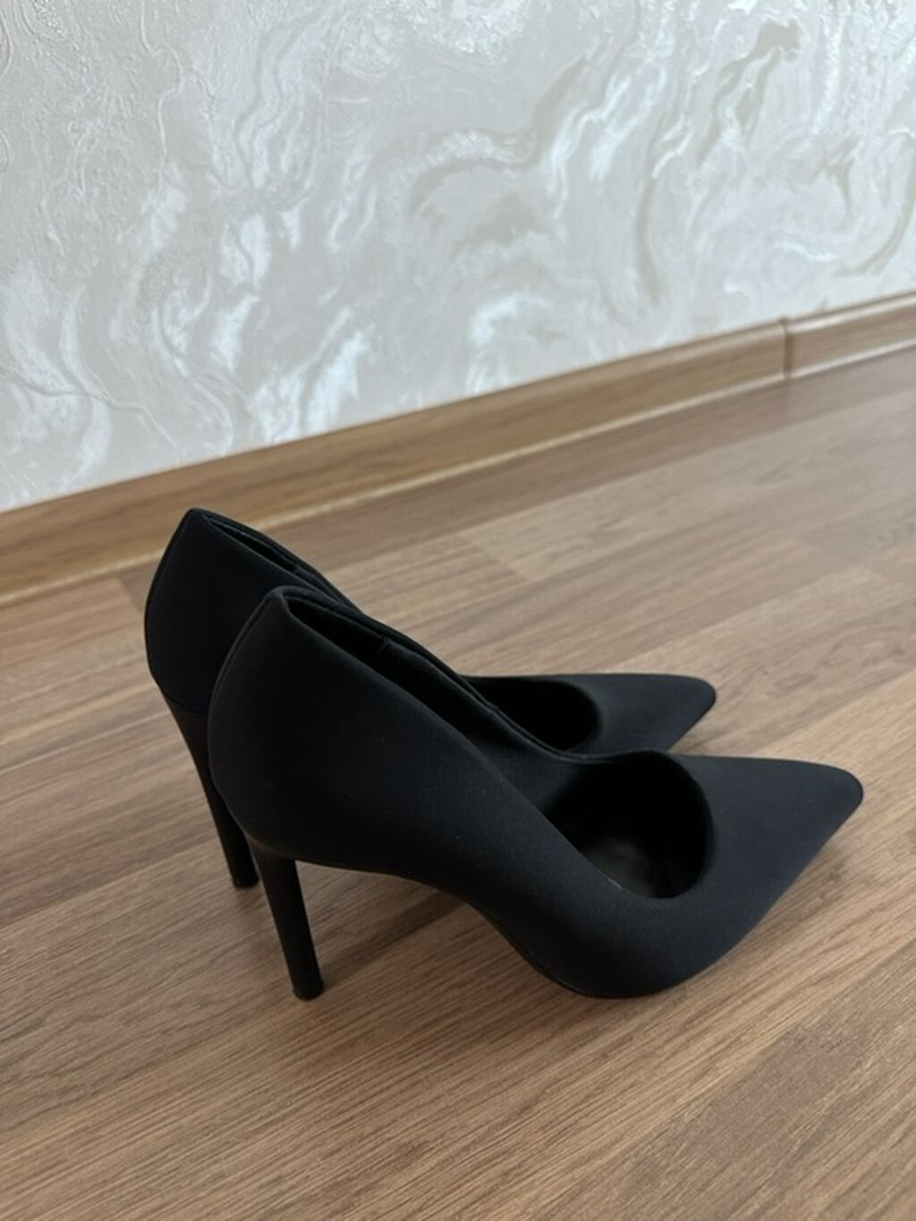 Bershka qara stiletto — 36 ölçü 🖤 Bershka markalı klassik qara — Şəxsi əşyalar, Bakı