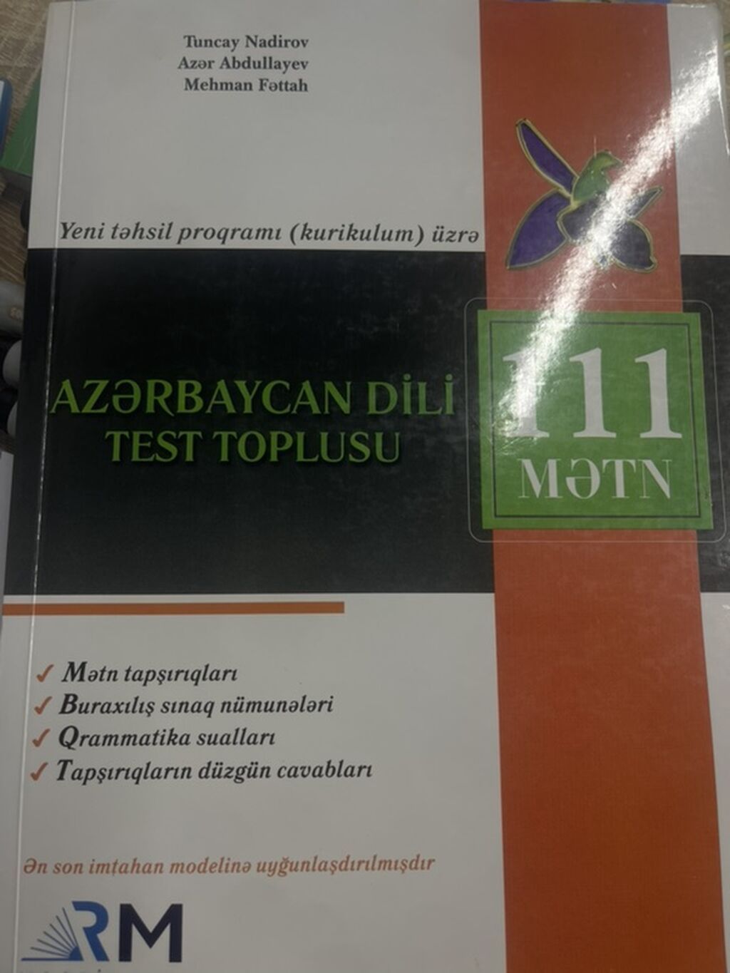 Məhsul: “Azərbaycan dili test toplusu – 111 mətn” (Yeni təhsil