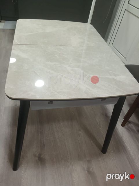 Qonaq masası, Yeni, Açılan, Mərmər, Dördbucaq masa