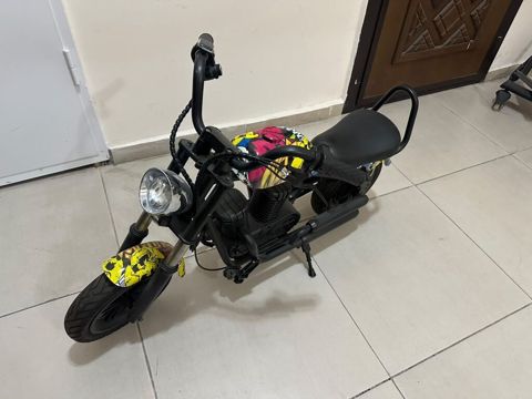 Elektrik mini chopper/skuter - Küçə üslubunda mini chopper dizaynı