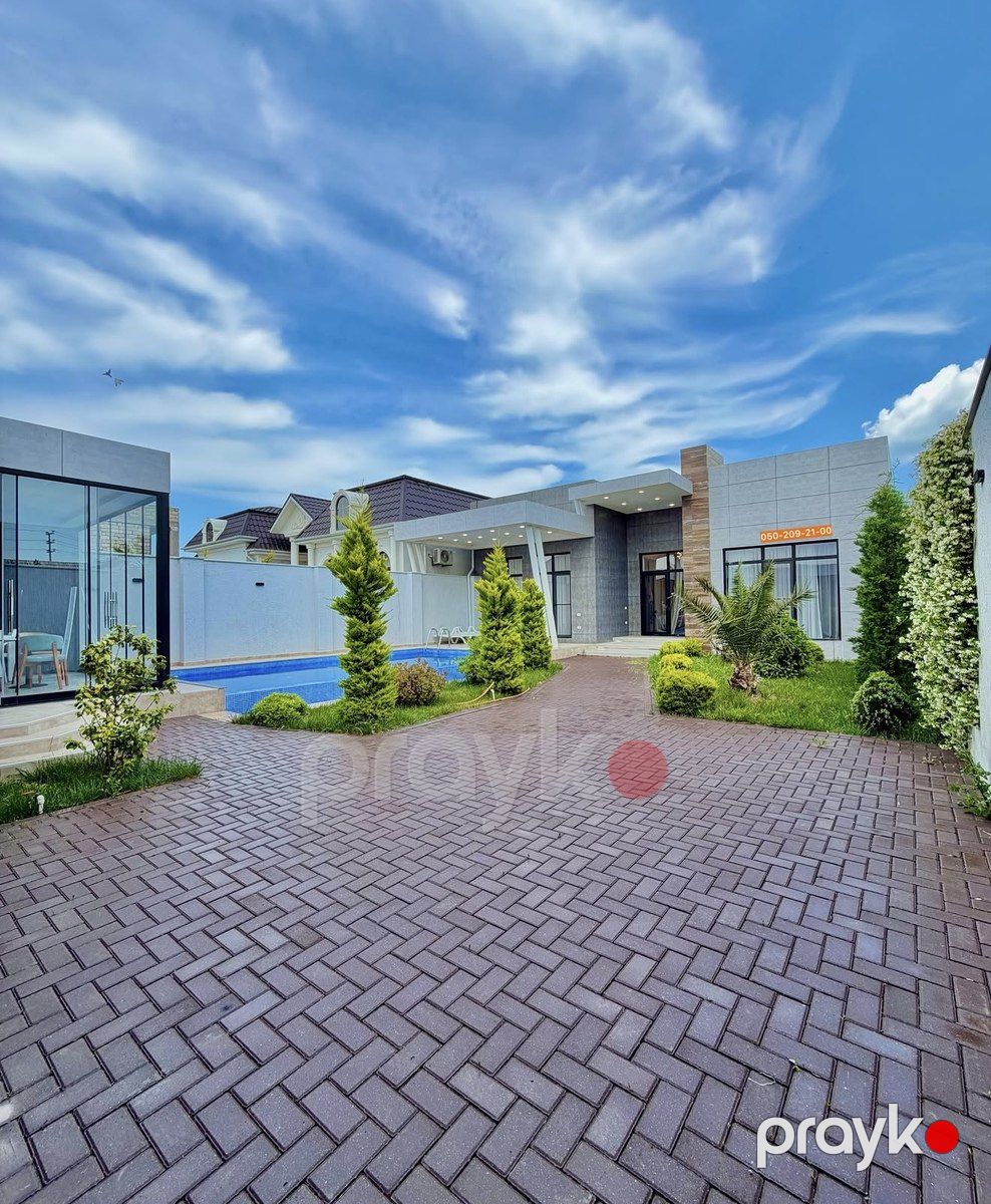 Satılır 5 otaqlı həyət evi/bağ evi 260 m² — Ev, villa, Bakı (8)