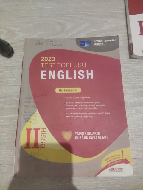 İngilis dili 9-cu sinif, 2023 il