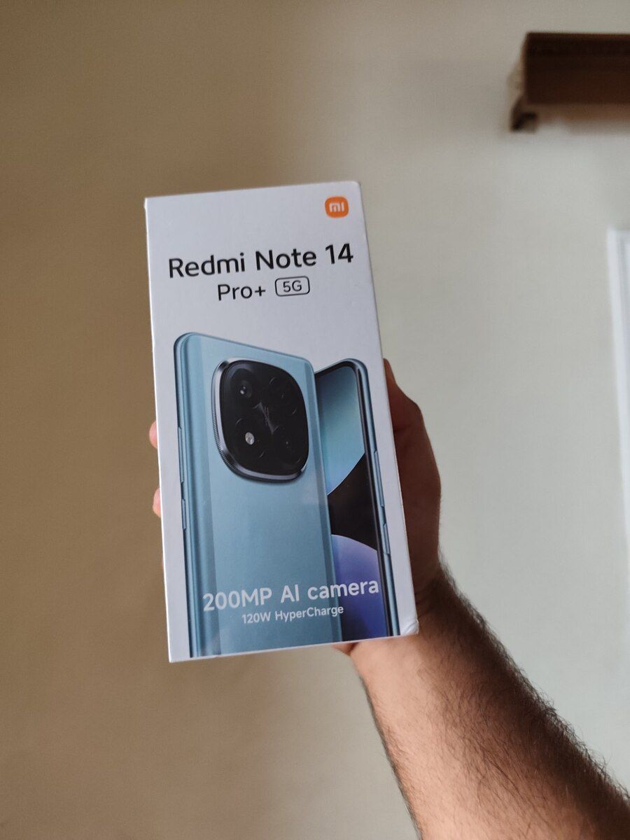 Xiaomi Redmi Note 14 Pro+ 5G Frost Blue 256GB/8GB — Smartfonlar, Bakı