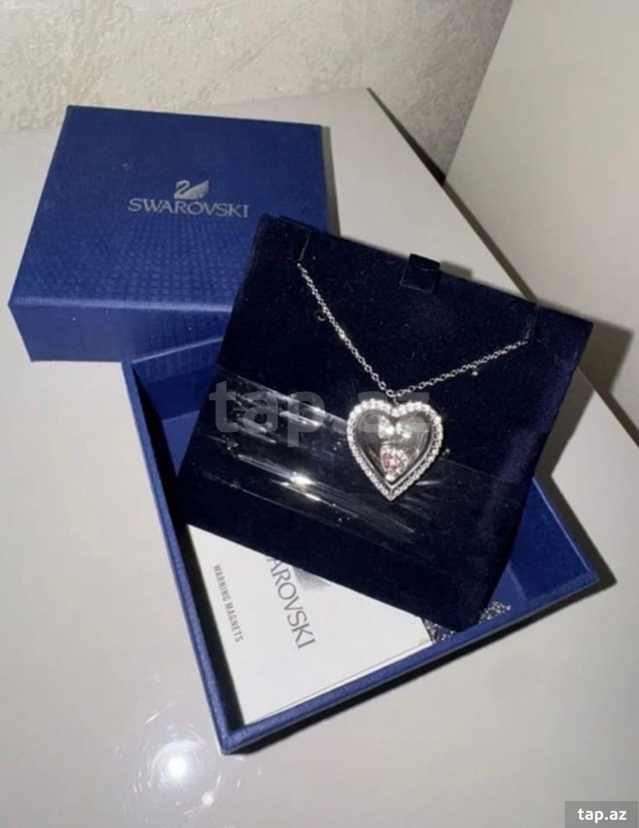 Gümüş boyunbağı Swarovski - 1