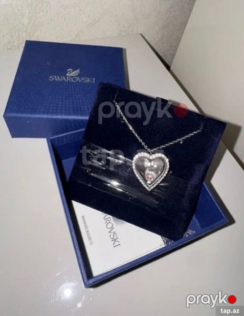 Gümüş boyunbağı Swarovski