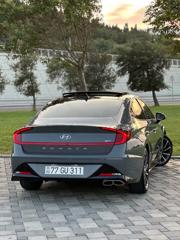 Hyundai Sonata, 1.6 L, 2020 il, 62 000 km — Avtomobillər, Bakı (4)