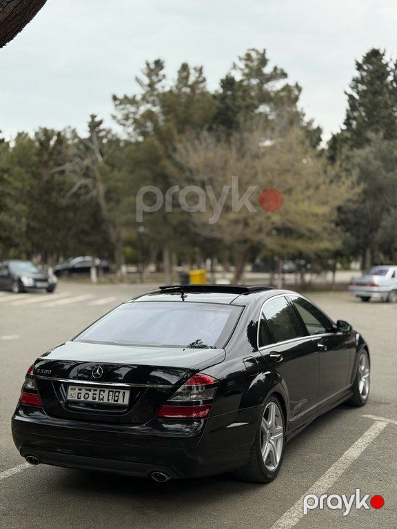 Mercedes S 550, 5.5 L, 2008 il, 232 000 km — Avtomobillər, Bakı (6)