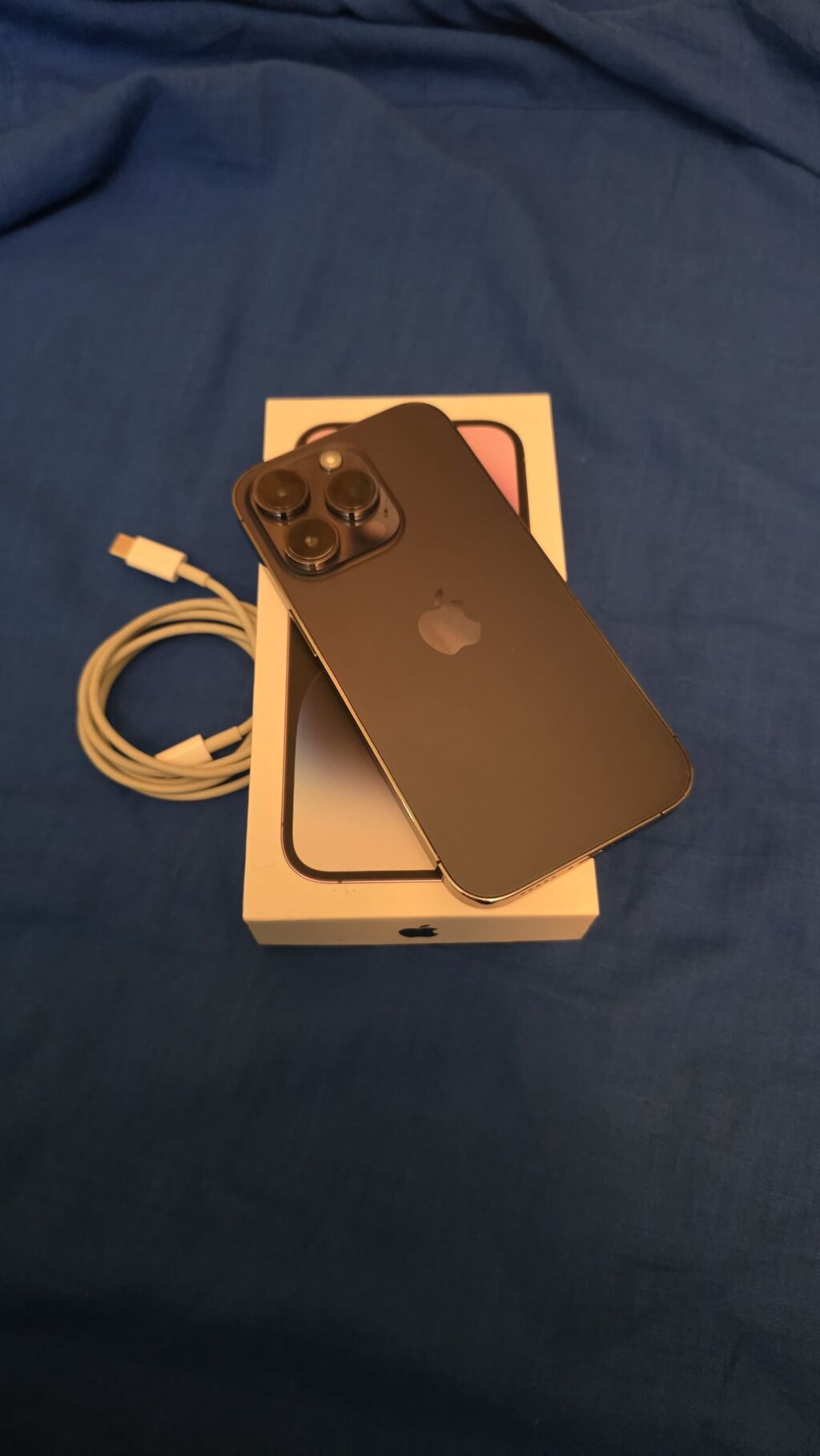 IPhone 14 Pro, 128 GB, Deep Purple, Simsiz şarj, Face ID — Apple iPhone, Digah (2)