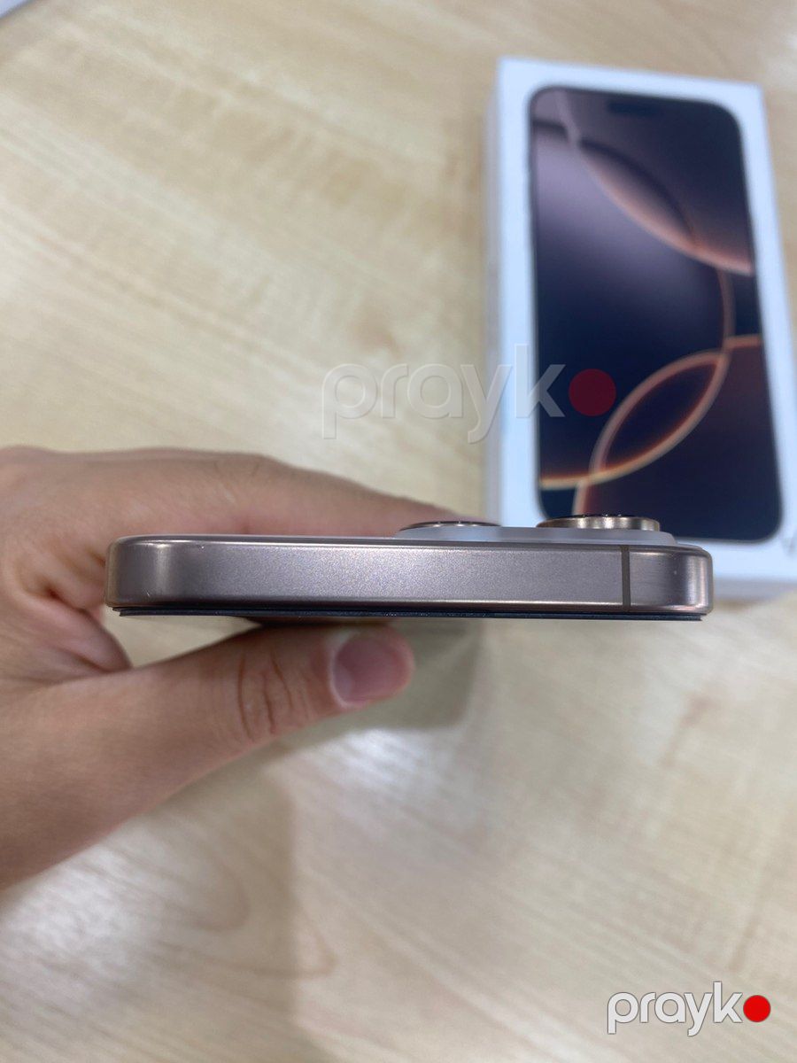 Apple iPhone 16 Pro Max Desert Titanium 256GB/8GB — Mallar, Bakı (4)