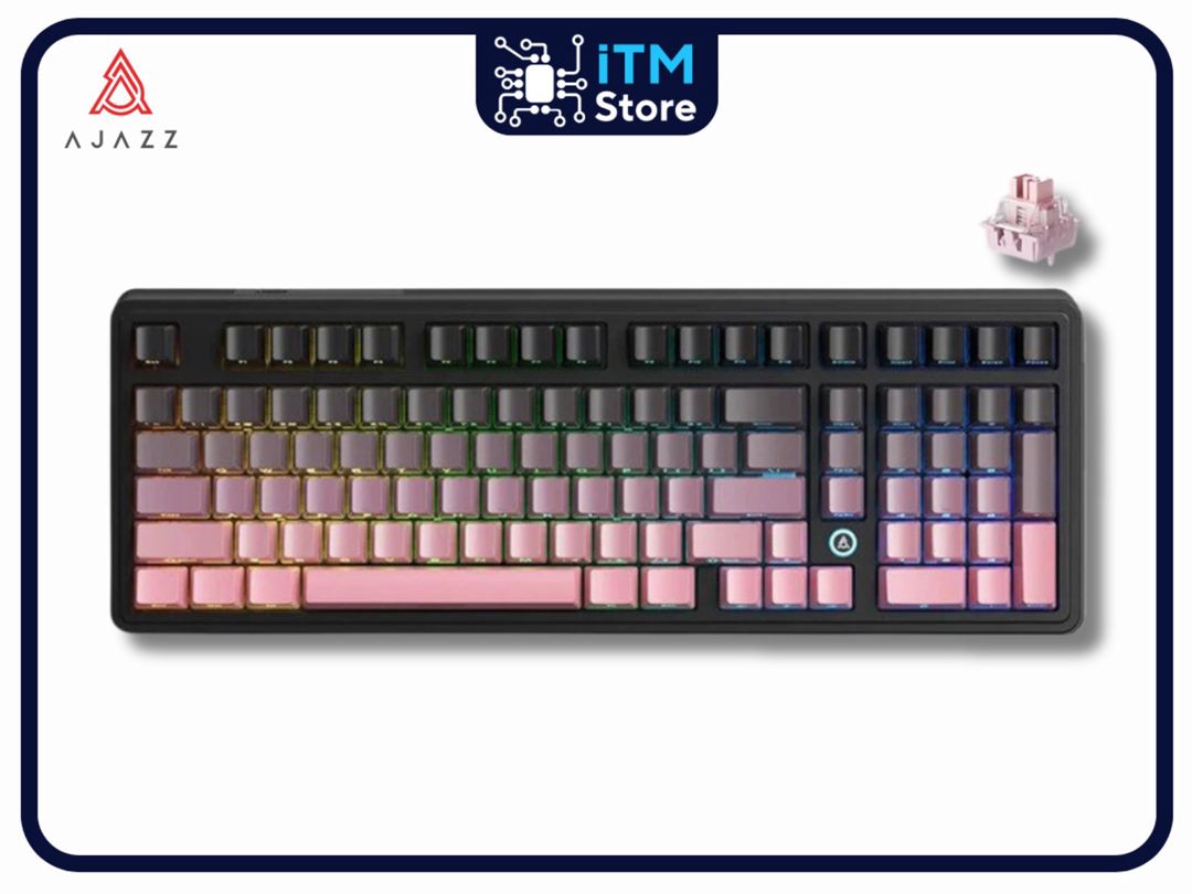 Ajazz AK980 MAX Gradient Pink — Elektronika, Bakı