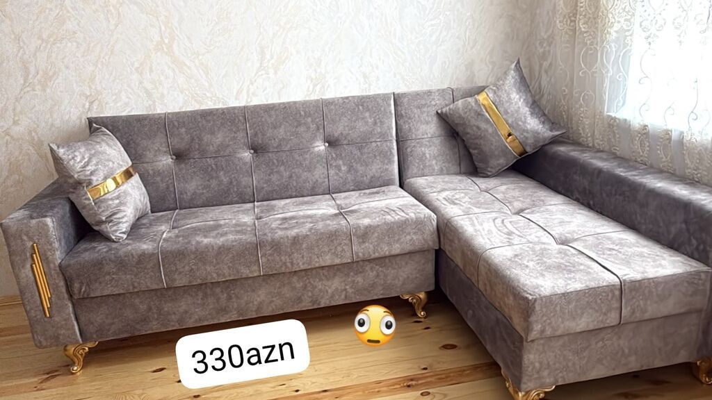 Mebel dəsti – künc divan və yemək masası dəstləri Künc divan: - L — Mebel, Bakı