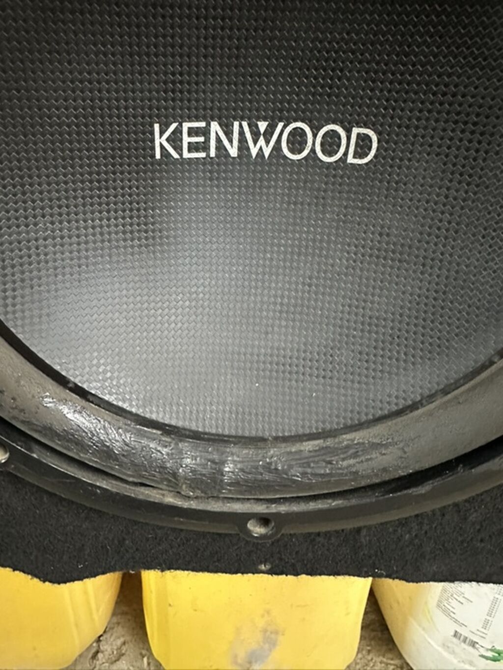 Kenwood subwoofer – qutu ilə - Marka/model: Kenwood bass hoparlör — Elektronika, Xudat (2)