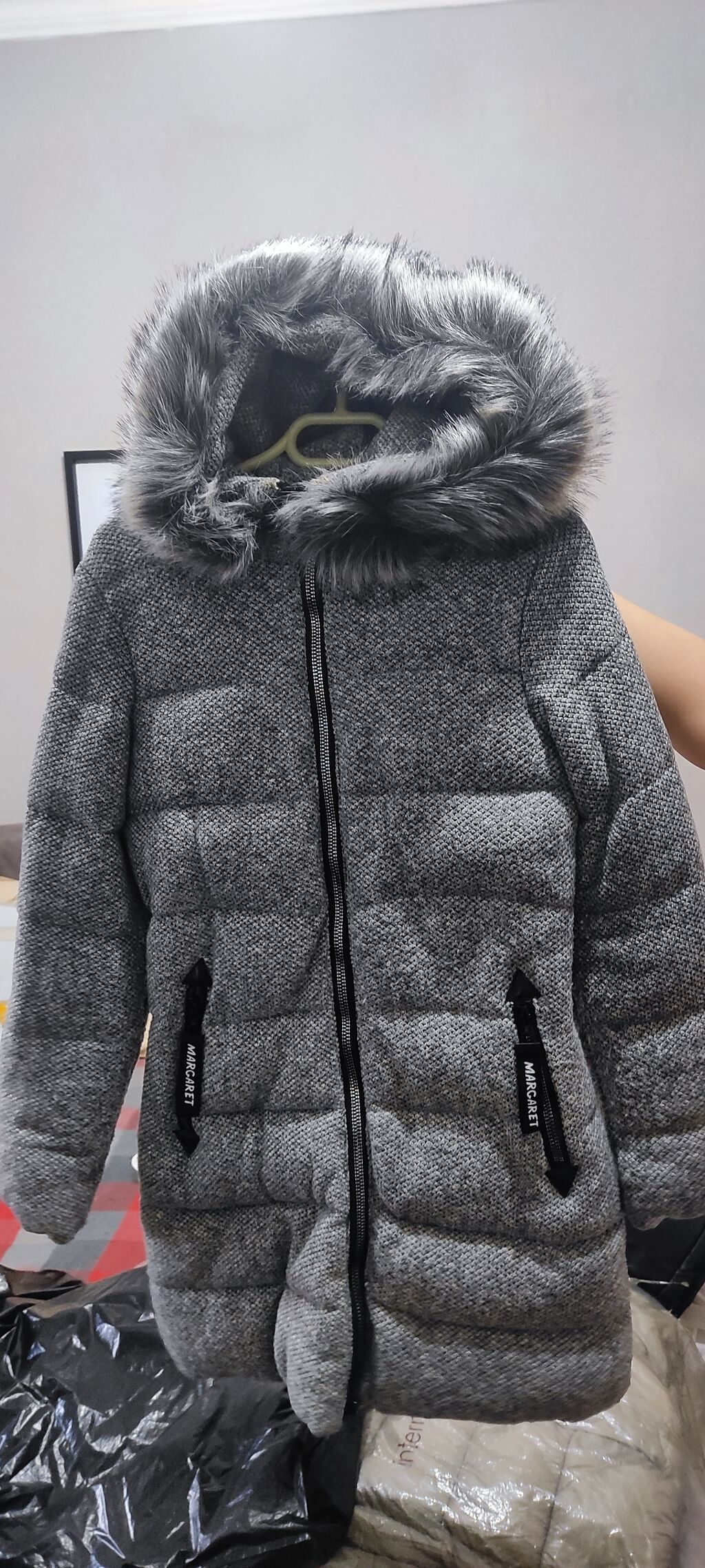 Palto, 2XL, rəng - Boz