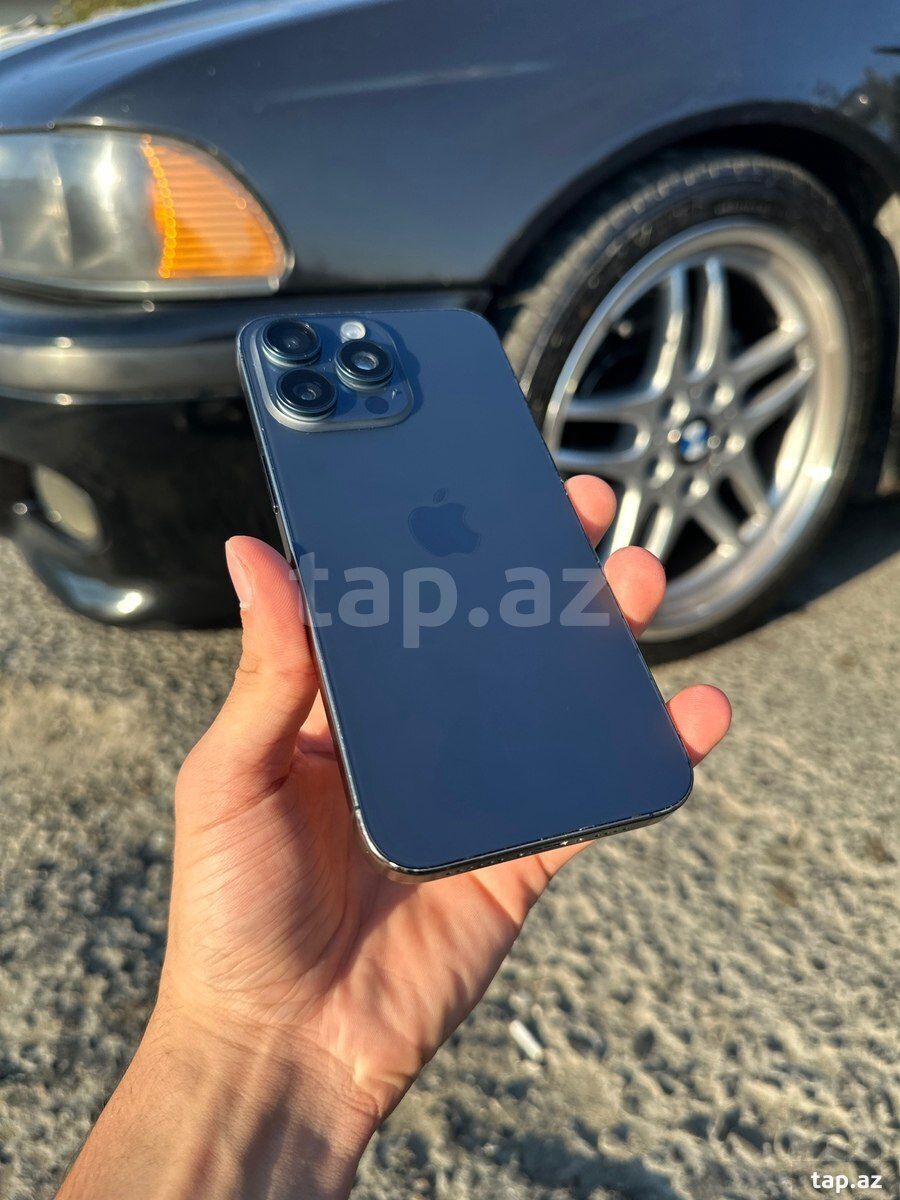 Apple iPhone 15 Pro Max Blue Titanium 256GB/8GB — Telefonlar və qadjetlər, Bakı (2)
