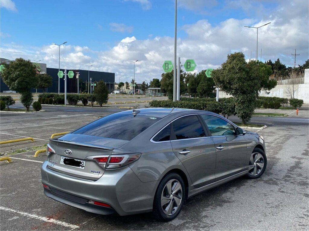Hyundai Sonata, 2.0 L, 9.8 kWh, 2017 il, 196 000 km — Avtomobillər, Bakı (7)