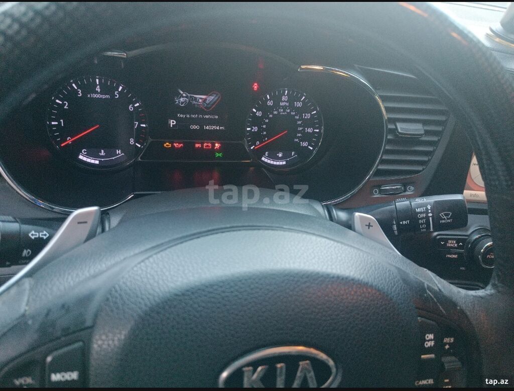 Kia Optima SX T-GDI, mavi rəngli sedan. Xarici: - Parlaq mavi kuzov — Avto, Bakı (10)