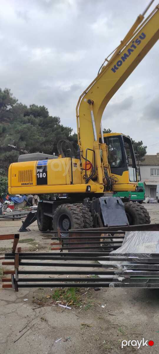 Təkərli Ekskavator "KOMATSU PW180-7, 19 ton, 2008-ci il — Avto, Bakı (4)