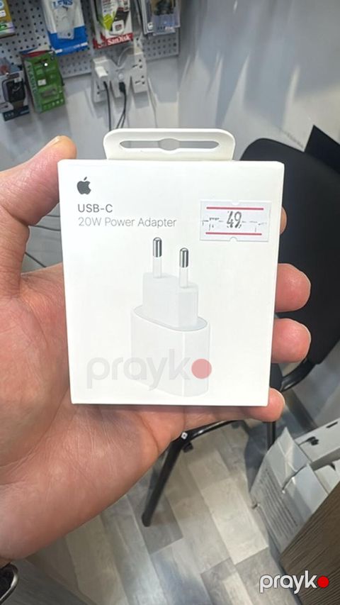 Məhsul: Apple USB‑C 20W Power Adapter - 20W gücə malik sürətli enerji — Bakı