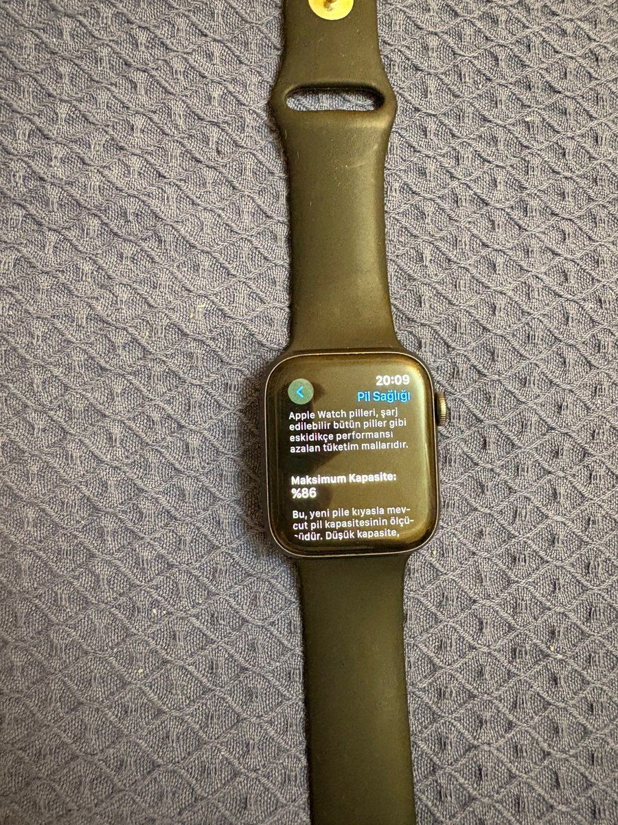 Apple Watch Series 5 Aluminum Space Black 44mm — Elektronika, Bakı (2)