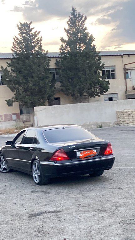 Mercedes S 320, 3.2 L, 2003 il, 249 000 km — Avtomobillər, Bakı (2)