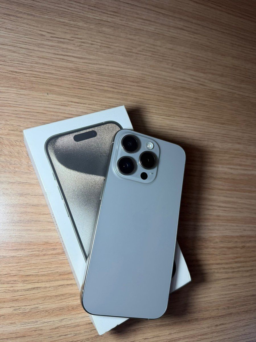 Apple iPhone 15 Pro Natural Titanium 128GB/8GB — Telefonlar və qadjetlər, Bakı (8)