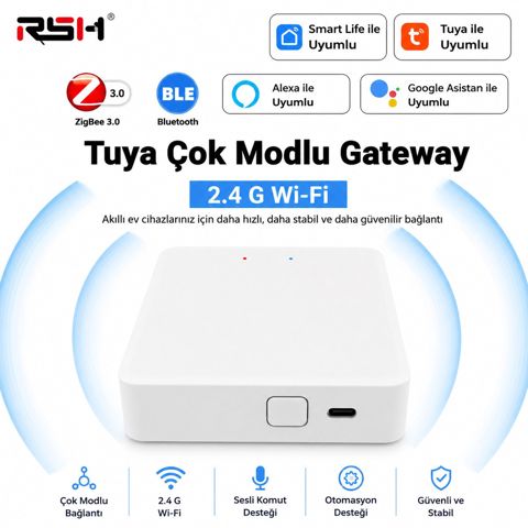 ZigBee və Bluetooth Gateway Hub modemi