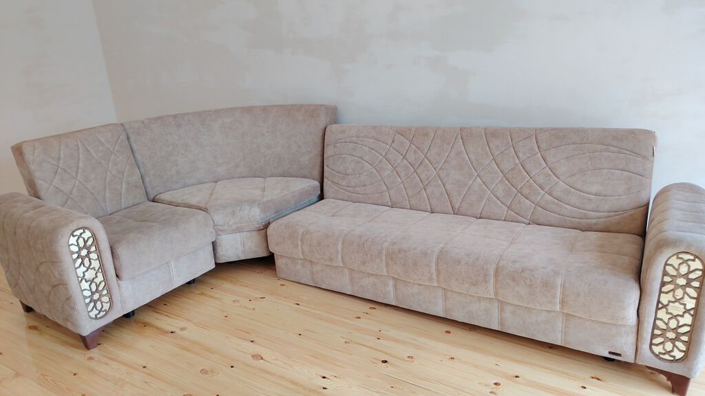 Mebel dəsti – yumşaq künc divan və jurnallıq — Divanlər, Bakı (4)