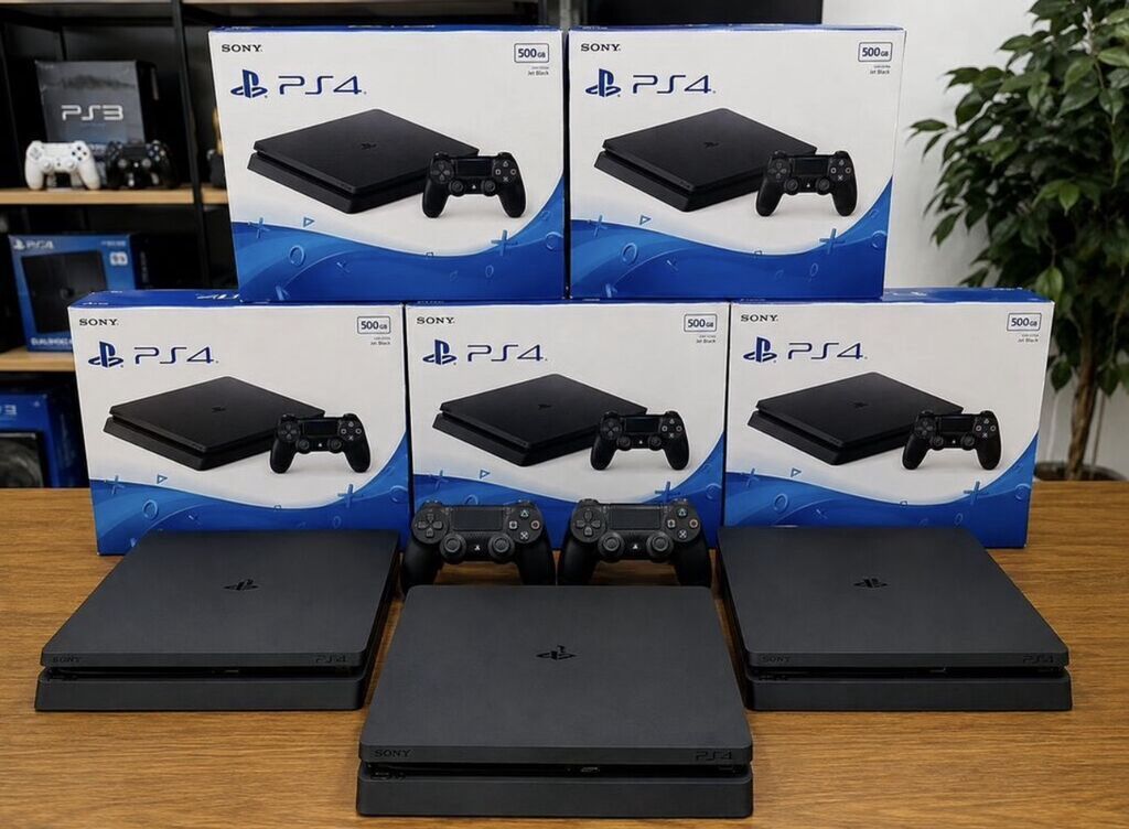 İkinci əl Sony PlayStation 4 Slim Qutu ilə Xüsusiyyətlər: - Model — Elektronika, Digah (2)