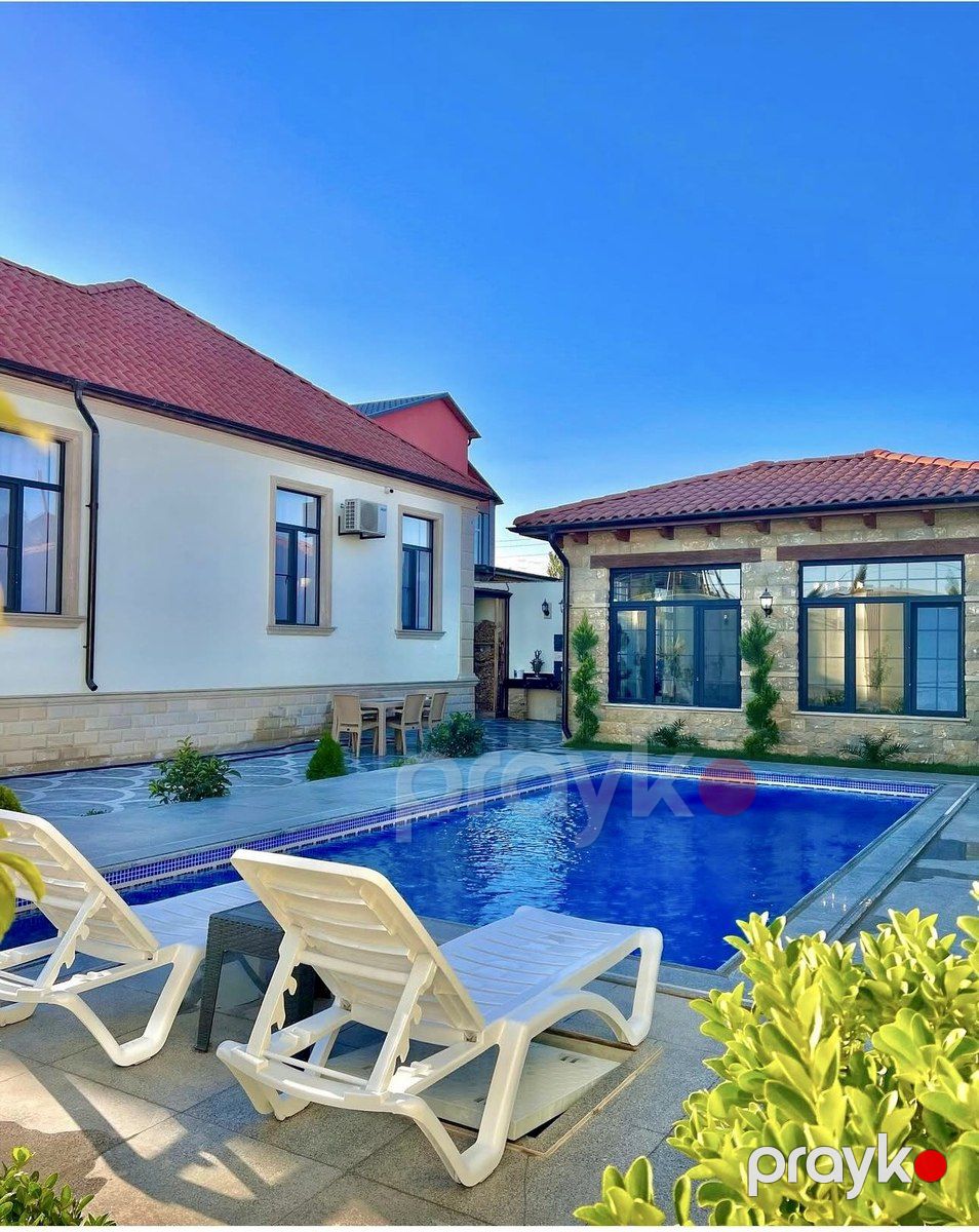 Satılır 5 otaqlı həyət evi/bağ evi 175 m² — Ev, villa, Bakı (7)
