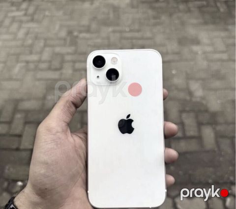 IPhone 13, 128 GB, Ağ, Zəmanət, Simsiz şarj, Face ID