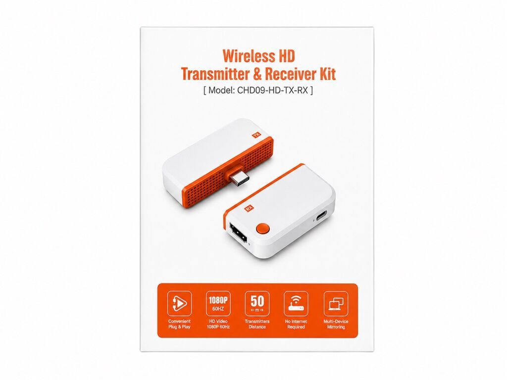 Wireless HD Transmitter & Receiver Kit (Model: CHD09-HD-TX-RX) — TV və Video, Bakı