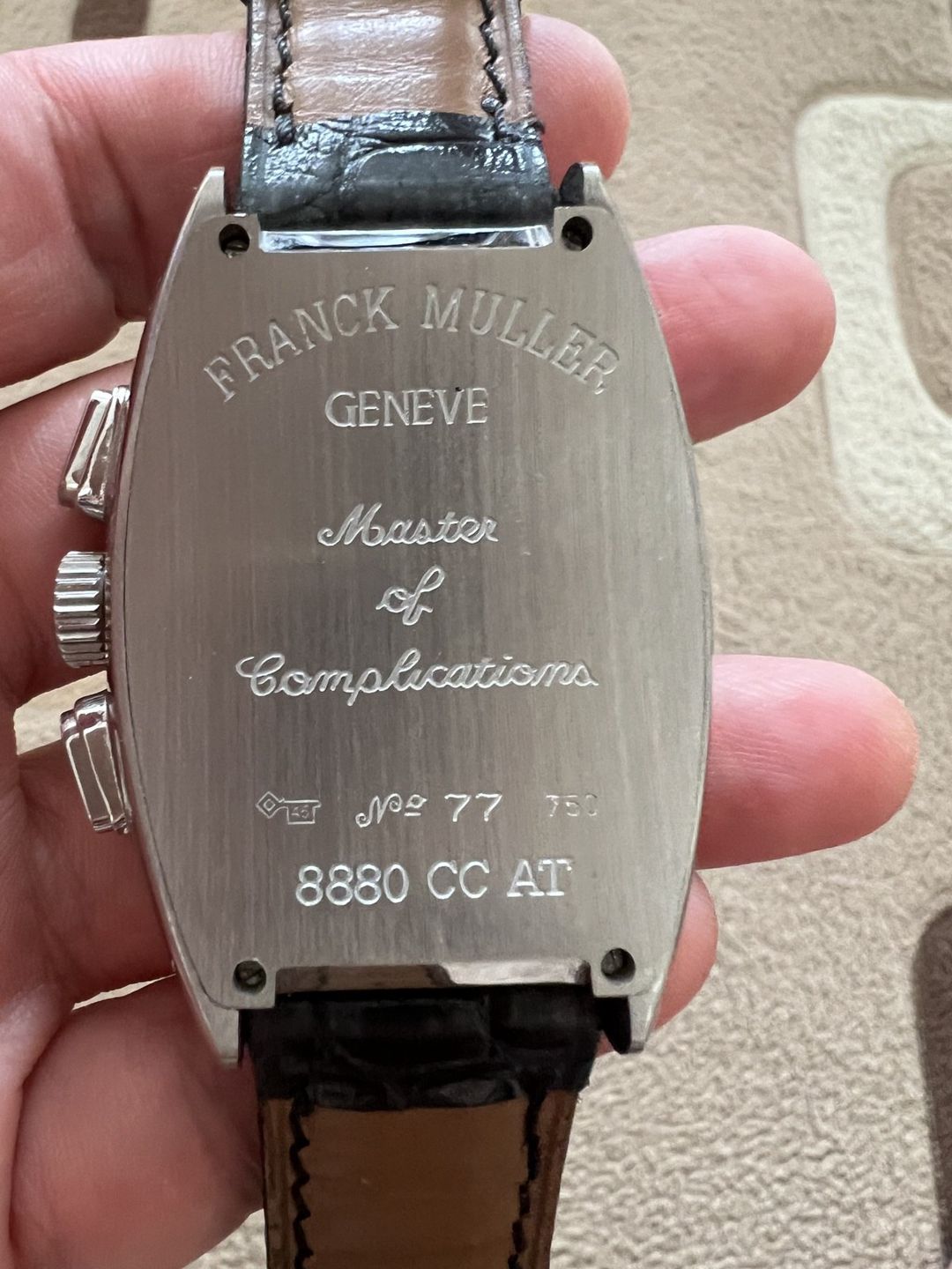 Franck Muller qol saatı — Şəxsi əşyalar, Bakı (2)