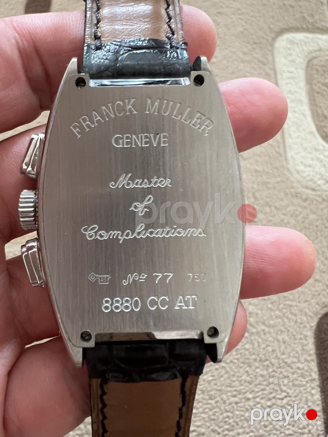 Franck Muller qol saatı — Şəxsi əşyalar, Bakı (2)